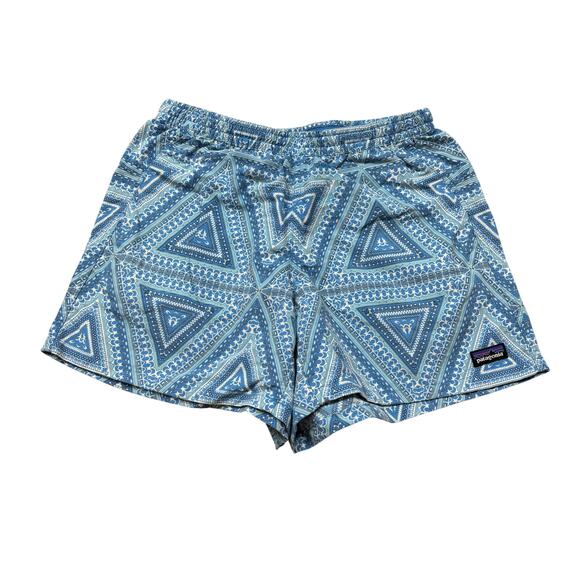Patagonia Baggies 4" Aztec Geometric Pattern Shorts Women's XS - Picture 1 of 9